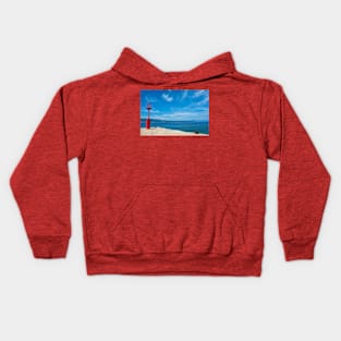 Glavotok Lighthouse, Croatia Kids Hoodie